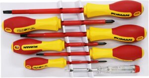 Kit de herramientas Fixman aislado VDE D1809 (7 piezas)