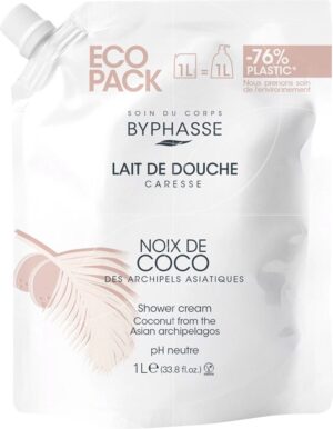 Crema de Baño Byphasse Noix de Coco Ecopack - 1L
