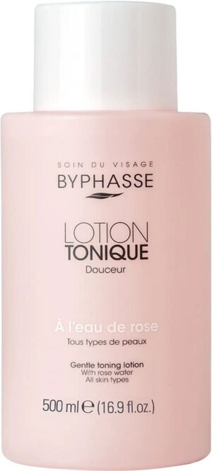 Tónico Facial Agua de Rosas Byphasse Doceur - 500mL