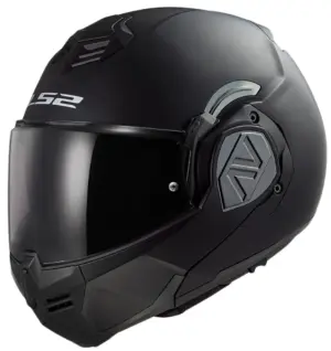 Casco para Moto LS2 Advant Noir FF906 - Tamaño M (57-58) - Negro