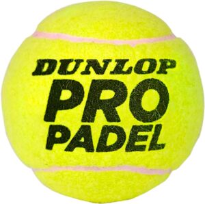 Pelota de Padel Dunlop Pro (3 unidades)