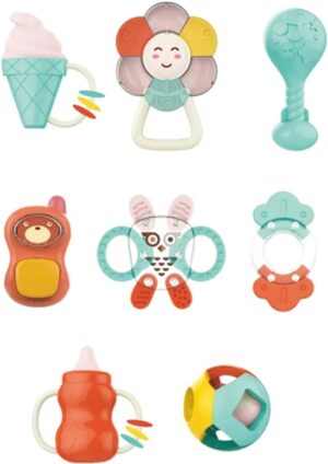 Baby Rattles Huanger - HE0130 (8 Piezas)