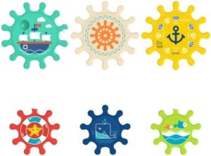 Spin Sort Water Toy Huanger - HE0260 (6 Piezas)
