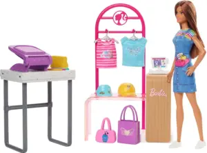 Muñeca Barbie Set Diseñadora de Modas Mattel - HKT78