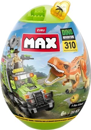 Max Dino Adventure T-Rex Attack Zuru - 83155 (310 Piezas)