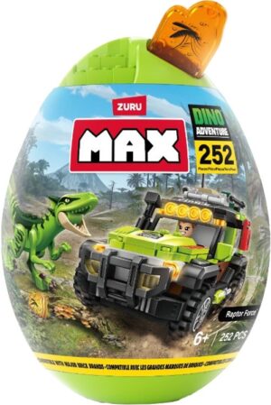 Max Dino Adventure Raptor Force Zuru - 83154 (252 Piezas)