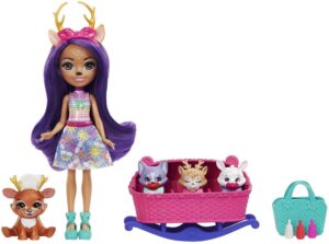 Muñeca Enchantimals Danessa Deer & Sprint Mattel - HLK84