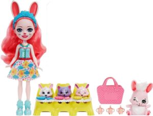 Muñeca Enchantimals Bree Bunny & Twist Mattel - HLK85