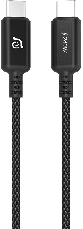 Cable Adam Elements CASA P120 USB-C a USB-C 240W 120cm - Negro