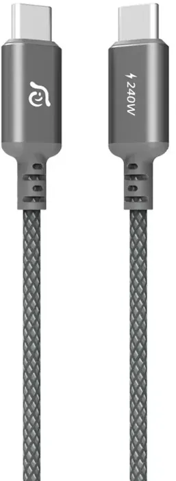 Cable Adam Elements CASA P200 USB-C a USB-C 240W 200cm - Gris