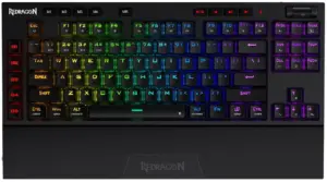 Teclado Redragon K596RGB-PRO Vishnu Pro Negro (Ingles)