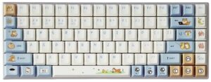 Teclado Inalámbrico Rapoo MT510PRO - Yellow/Blue (Inglés)