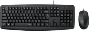 Teclado y Mouse Alámbrico Rapoo NX1600 Black (Inglés)