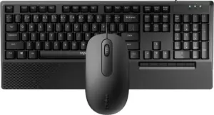 Teclado y Mouse Inalámbrico Rapoo NX2000 Black (Inglés)