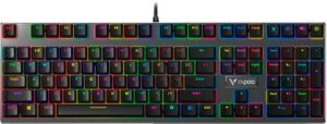 Teclado Inalámbrico Rapoo V700RGB Black (Inglés)