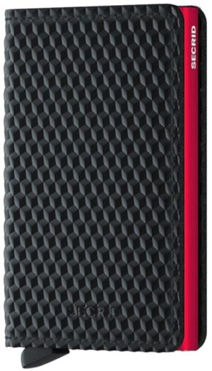 Billetera para Tarjeta Secrid Miniwallet - MCa Cubic Black Red