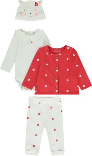 Conjunto para Bebe Orchestra HB0150-RGM Femenino (4 Piezas)
