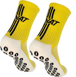 Media de Fútbol Rinat Anti Slip Socks Ad - Amarillo (1 par)