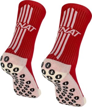 Media de Fútbol Rinat Anti Slip Socks Ad - Rojo (1 par)