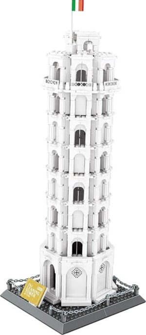 Bloques de Construcción Architecture Leaning Tower of Pisa Wange - 5214 (1390 Piezas)