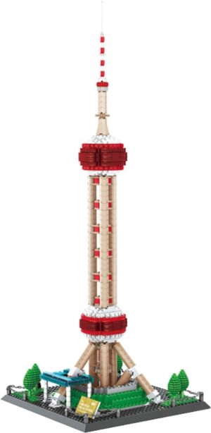 Bloques de Construcción Architecture The Oriental Pearl Tower Wange - 5224 (1114 Piezas)