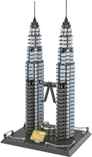 Bloques de Construcción Architecture Petronas Twin Towers Wange - 5213 (1173 Piezas)