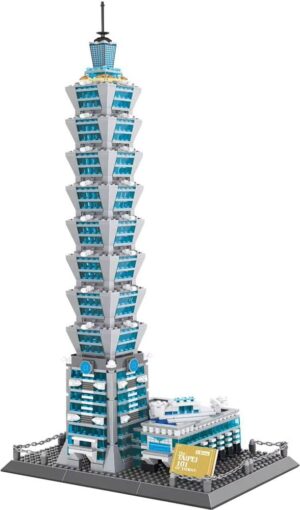 Bloques de Construcción Architecture The Taipei 101 Wange - 5221 (1512 Piezas)