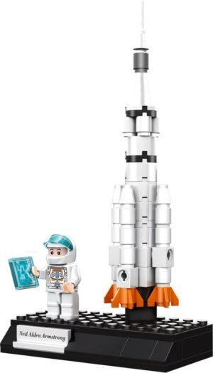 Bloques de Construcción Universe Rocket Wange - 1801 (76 Piezas)