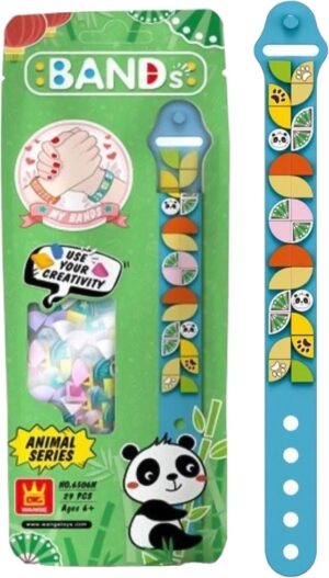 Pulsera de Bloques de construcción Bands Animal Series Wange - 6506N (29 Piezas)