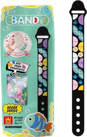Pulsera de Bloques de construcción Bands Ocean Series Wange - 6502N (29 Piezas)