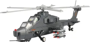 Bloques de Construcción Air Force Gunship Wange - 4002 (264 Piezas)