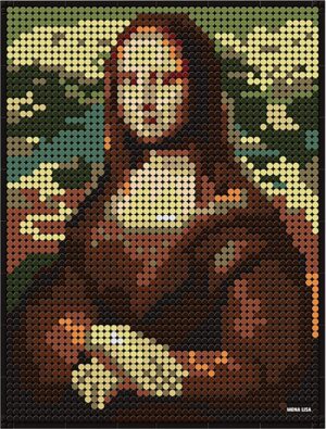 Bloques de Construcción Mona Lisa Wange - 5121 (3262 Piezas)