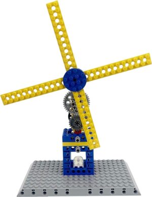 Bloques de Construcción Mechanical Engineering Windmill Wange - 1302 (50 Piezas)