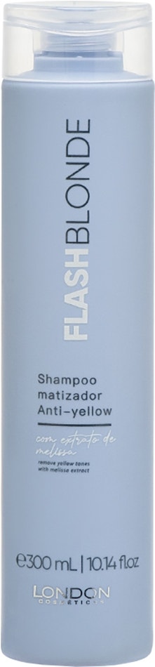 Champú London Cosméticos Flash Blonde Matizador - 300mL