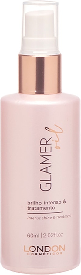 Tratamiento Capilar London Cosméticos Glamer Oil - 60mL