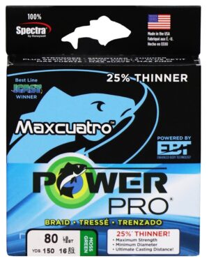 Linea Multifilamento Power Pro Maxcuatro 80lb 37kg 0.41mm 135m