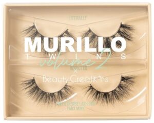 Pestañas Postizas Beauty Creations Murillo Twins Volume 2 MT2-EL - 4 Pares