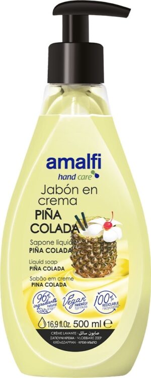 Jabón en crema Amalfi Piña Colada - 500mL