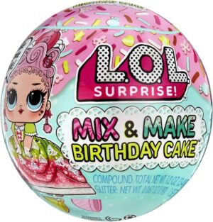 Muñeca L.O.L Surprise Mix & Make Brithday Cake - 593140EUC
