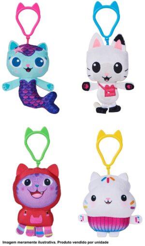 Peluche Gabby's Dollhouse Clip On Plush Spin Master - 6069186 (Diversos)
