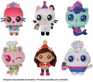 Peluche Gabby's Dollhouse Purr-fic Party Plush Spin Master - 6068213 (Diversos)