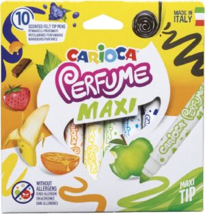 Marcador Carioca Perfume Maxi - 42989 (10 Colores)