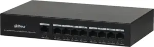 Hub Switch Dahua DH-PFS3009-8ET-65 PoE 8 Puertas