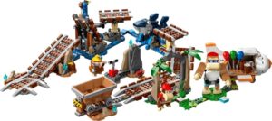 Lego Super Mario Diddy Kong's Mine Cart Ride - 71425 (1157 Piezas)