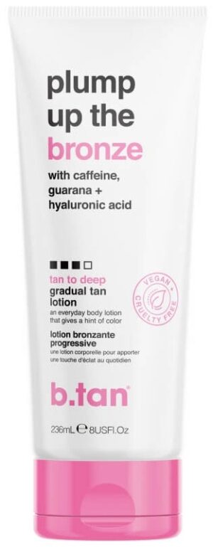 Loción B.Tan Plump Up The Bronze With Caffeine - 236mL