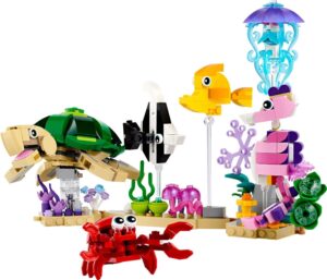Lego Creator Sea Animals 3em1 - 31158 (421 Piezas)
