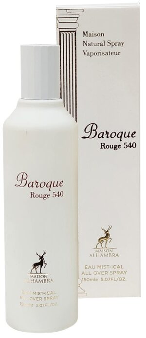 Splash Maison Alhambra Baroque Rouge 540 Eau Mist-Ical 150mL - Femenino