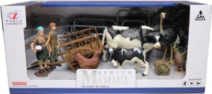 Toys Set de granja con accesorios Zhong Jieming Q9899-Y30-A