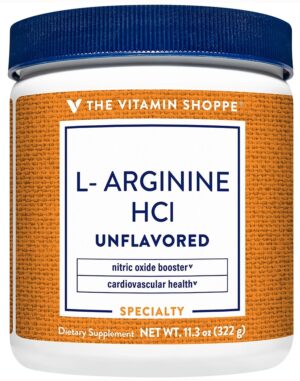 The Vitamin Shoppe L-Arginine HCI Unflavored - 322g