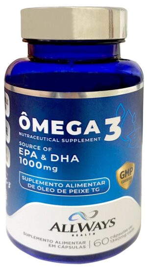 Allways Health Omega 3 Epa & Dha 1000MG (60 Cápsulas)